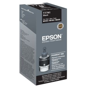 Бутилка с мастило EPSON T7741 Black (C13T77414A)