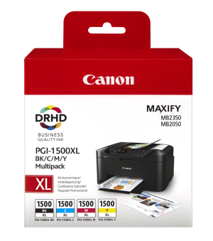 Комплект 4 бр. мастилени касета CANON PGI-1500XL Multi-Pack (9182B004AA)