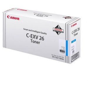 Тонер касета CANON C-EXV 26 (Cyan) 1659B006BA