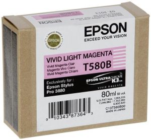 Мастилена касета EPSON C13T580B00 (Magenta)
