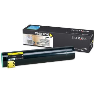 Оригинална тонер касета LEXMARK C930H2YG (Yellow)