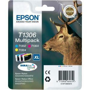 Комплект мастилени касети EPSON T1306 C/M/Y