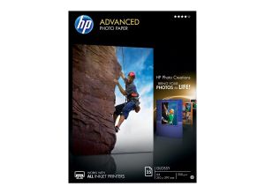 HP Advanced Glossy Photo Paper - 25 sht / A4 / 210 x 297 mm (Q5456A)