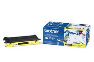 Оригинална тонер касета BROTHER TN-135Y (Yellow)