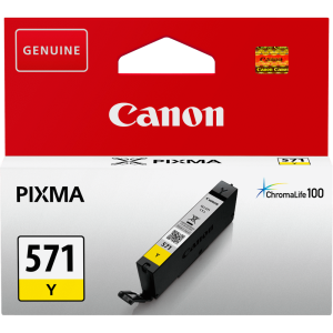 Мастилена касета Canon CLI-571 Yellow (0388C001AA)