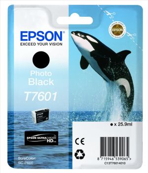 Мастилена касета EPSON T7601 Photo Black