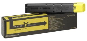 Оригинална тонер касета Kyocera TK-8705Y (Yellow)