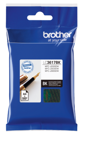 Мастилена касета BROTHER LC3617BK Black