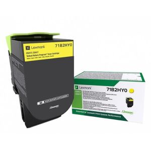 Оригинална тонер касета LEXMARK 71B2HY0 (Yellow)