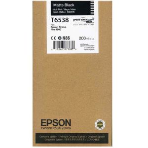 Мастилена касета EPSON T6538 Matte Black