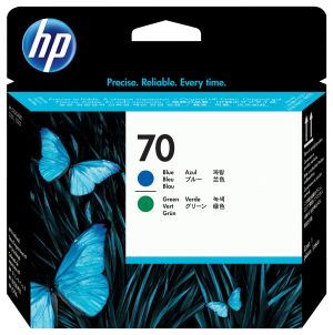 Мастилена касета HP 70 Printhead (C9408A) Blue and Green