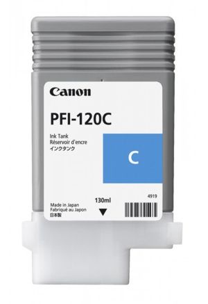 Мастилена касета CANON PFI-120C Cyan, 2886C001AA