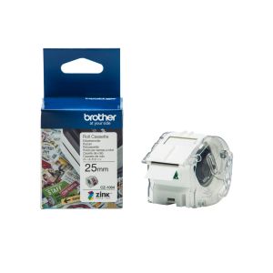 Continuous Paper Tape Brother CZ-1004 (Full colour, Ink-free 25mm)