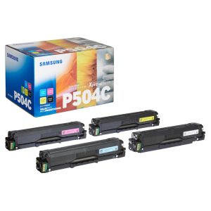 Комплект 4бр. тонер касети SAMSUNG CLT-P504C (Cyan / Magenta / Yellow / Black)