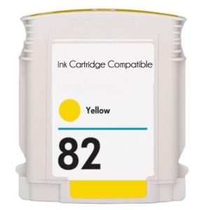 Съвместима мастилена касета HP 82 (C4913A) Yellow