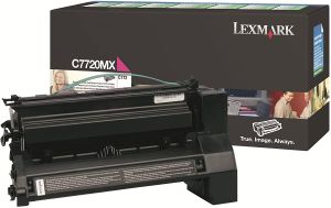 Оригинална тонер касета LEXMARK C772 C7720MX (Magenta)