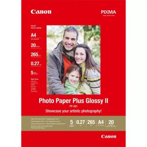 Фотохартия Canon Plus Glossy II PP-201, A4, 20 sheets, 2311B019BA