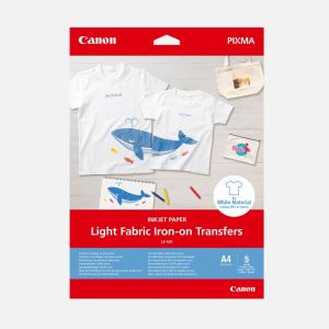 Фотохартия Canon Light Fabric Iron-on Transfers A4, 4004C002AA