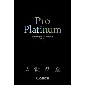 Фотохартия Canon Pro Platinum PT-101, A3, 20 sheets, 2768B017AA