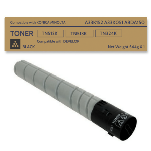 Съвместима тонер касета TN512K Black