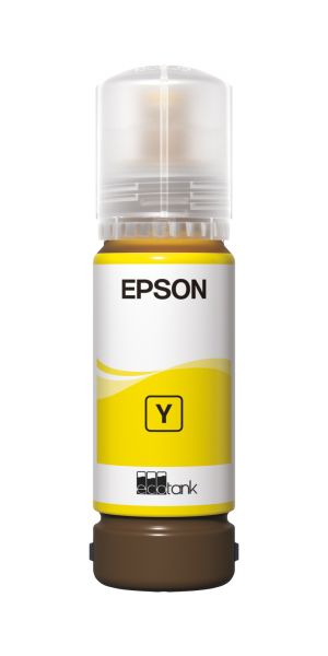 Бутилка с мастило EPSON 108 EcoTank Yellow C13T09C44A