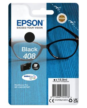 Мастилена касета EPSON 408 Black C13T09J14010