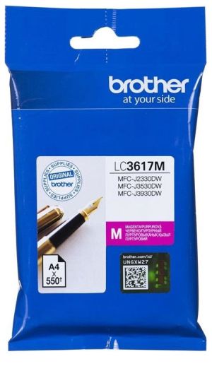 Мастилена касета BROTHER LC3617M Magenta