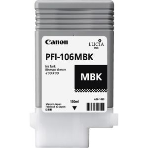 Мастилена касета CANON PFI-106MBK Matte Black, 6620B001AA