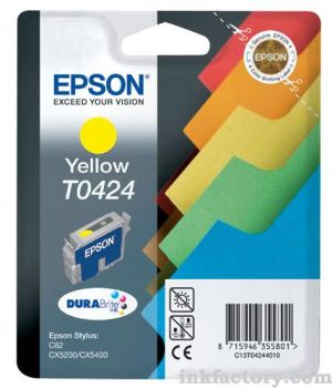 Мастилена касета EPSON T0424 Yellow