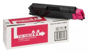 Оригинална тонер касета Kyocera TK-580M (Magenta)