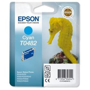 Мастилена касета EPSON T0482 Cyan
