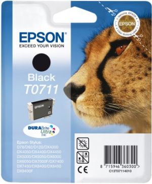 Мастилена касета EPSON T0711 Black