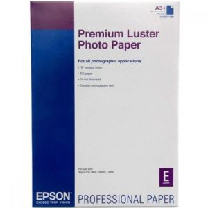 Фотохартия EPSON C13S041785 Premium Luster Photo Paper, A3+, 250 g/m2, 100 sheets