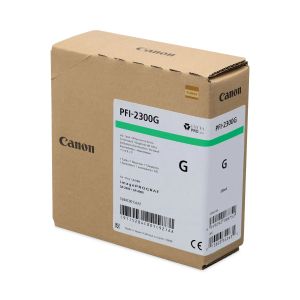 Мастилена касета CANON PFI-2300G Green 5284C001AA