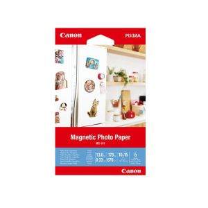 Магнитна фотохартия Canon Magnetic Photo Paper MG-101, 10x15 cm, 5 sheets (3634C002AA)