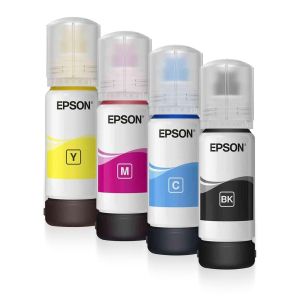 Комплект 4 бутилки с мастило EPSON 103 EcoTank Cyan, Yellow, Magenta, Black