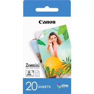 Фотохартия Canon ZINK Paper ZP-2030-20, 20 sheets for Zoemini, 3214C002AB