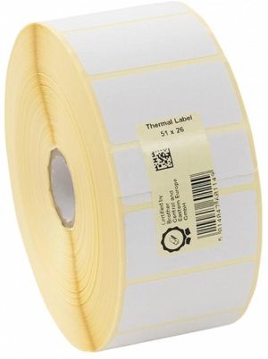 Brother Thermal Label 51x26mm, 3000 labels, LDE1E026051127P