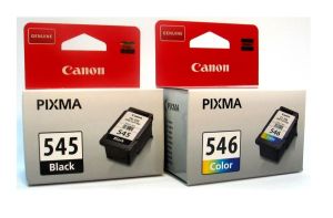 Комплект 2бр. мастилени касети Canon PG-545 Black / CL-546 Color